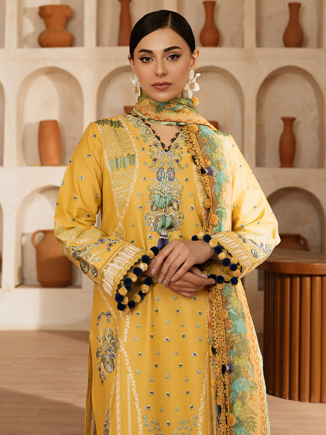 Mahnur | Florence Luxury Lawn 25 | ILENA -  Mahnur Ladies Clothes -  House of Maryam