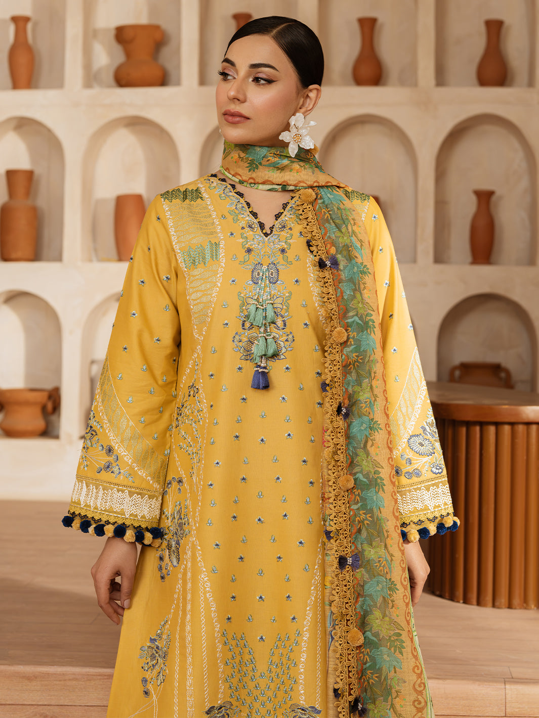 Mahnur | Florence Luxury Lawn 25 | ILENA -  Mahnur Ladies Clothes -  House of Maryam