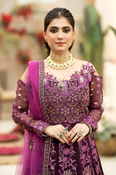 Imrozia Premium | Falesia Formals 23 | L-261 Lucida Purple -  Imrozia Premium Formal - Original Designer Dress - House of Maryam