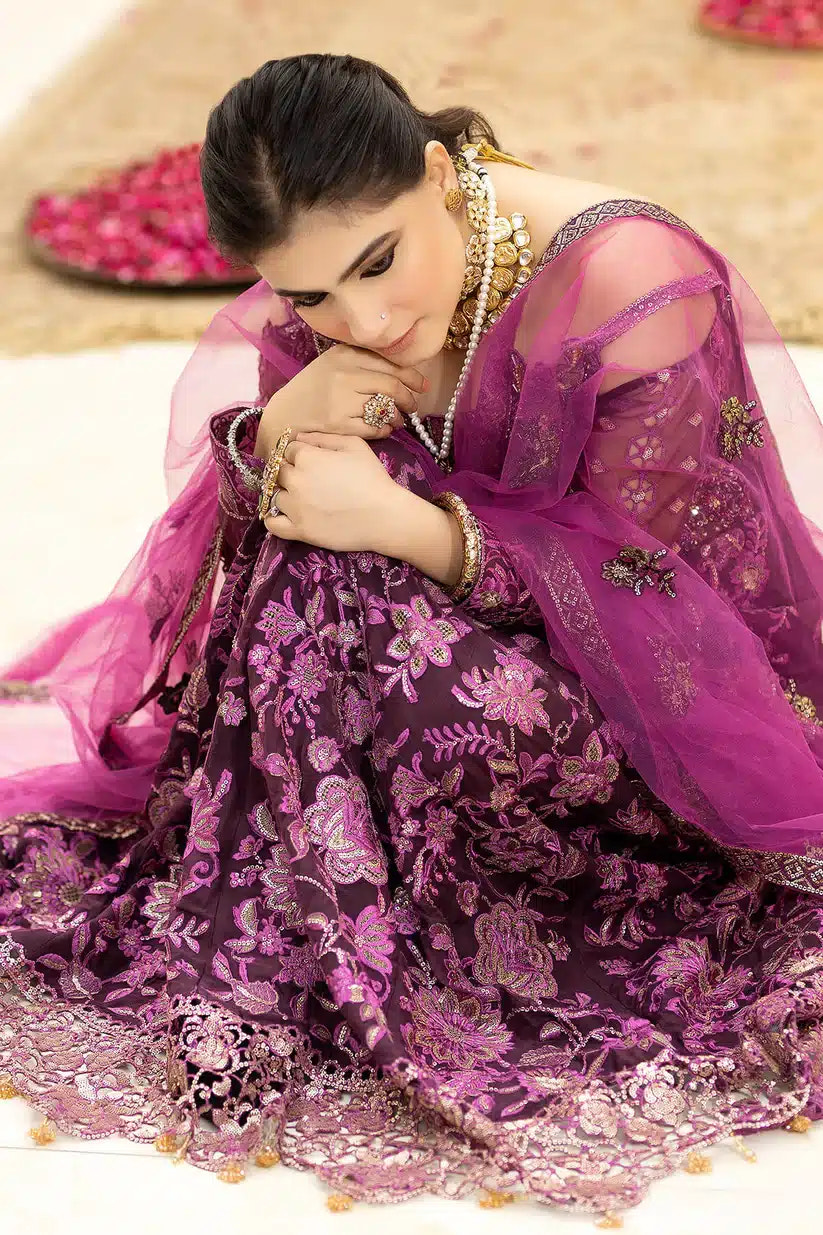 Imrozia Premium | Falesia Formals 23 | L-261 Lucida Purple -  Imrozia Premium Formal - Original Designer Dress - House of Maryam