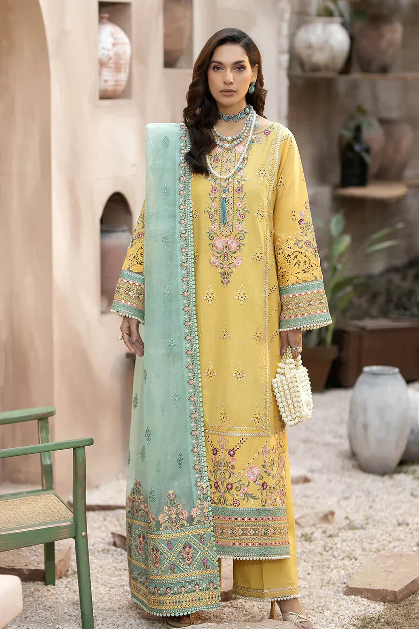 Imrozia Premium | Gulposh Luxury Lawn 24 | S.L 44 Zaira -  Imrozia Premium Luxury - Original Designer Dress - House of Maryam