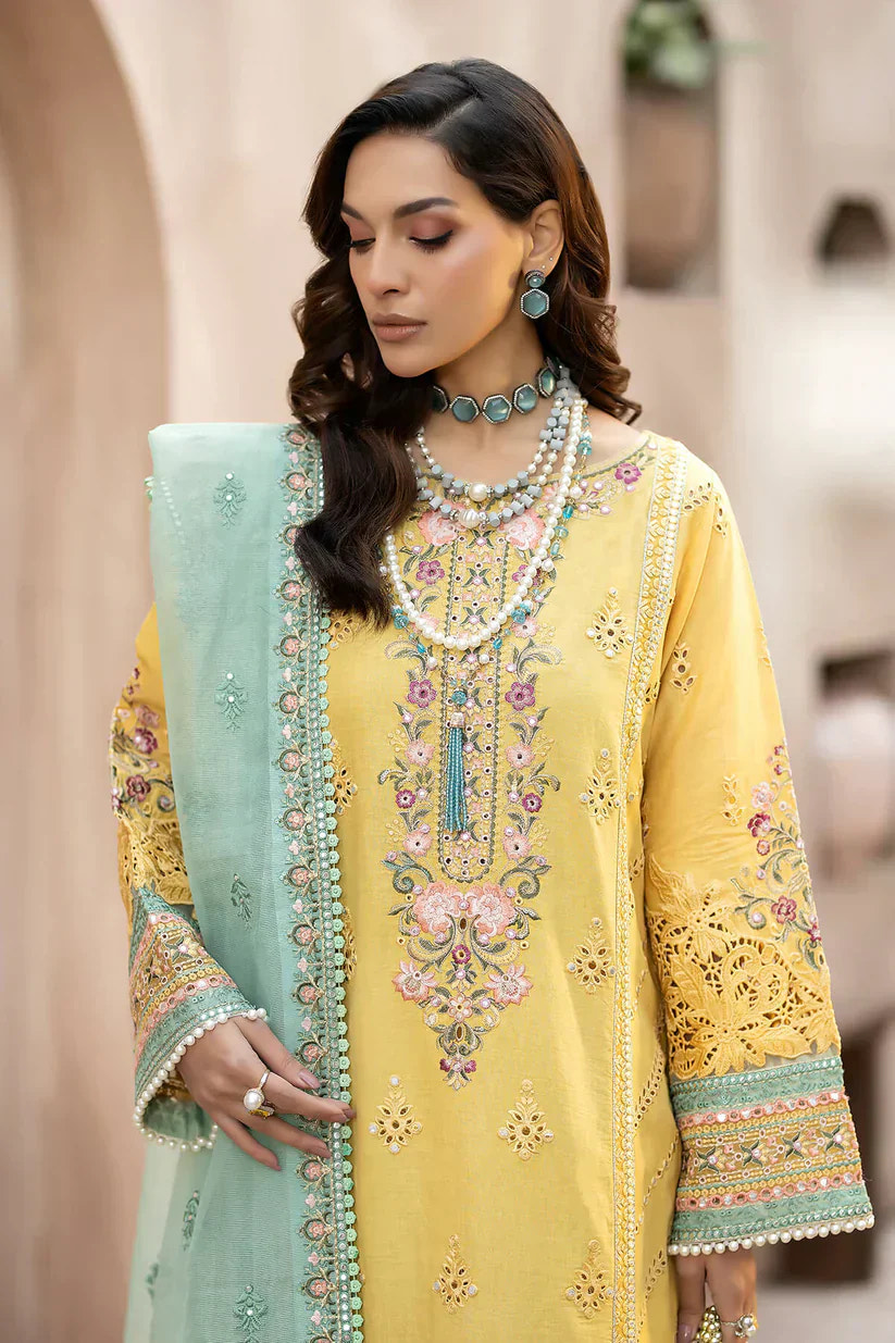 Imrozia Premium | Gulposh Luxury Lawn 24 | S.L 44 Zaira -  Imrozia Premium Luxury - Original Designer Dress - House of Maryam