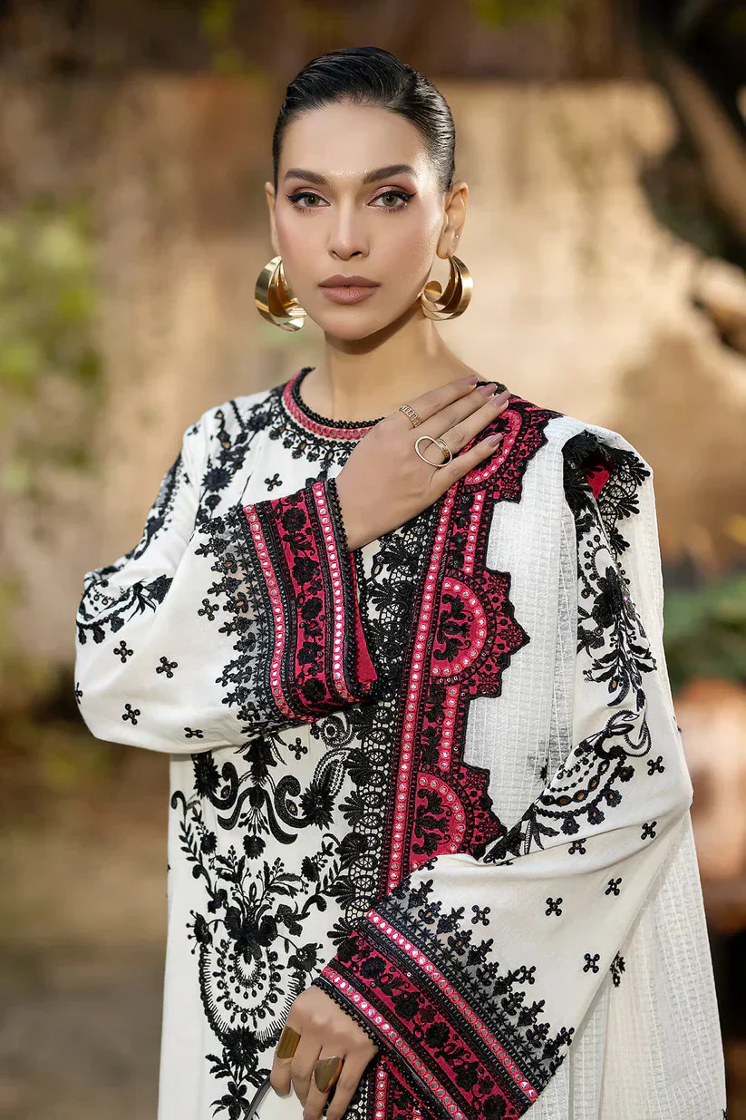 Imrozia Premium | Gulposh Luxury Lawn 24 | S.L 45 Karima -  Imrozia Premium Luxury - Original Designer Dress - House of Maryam