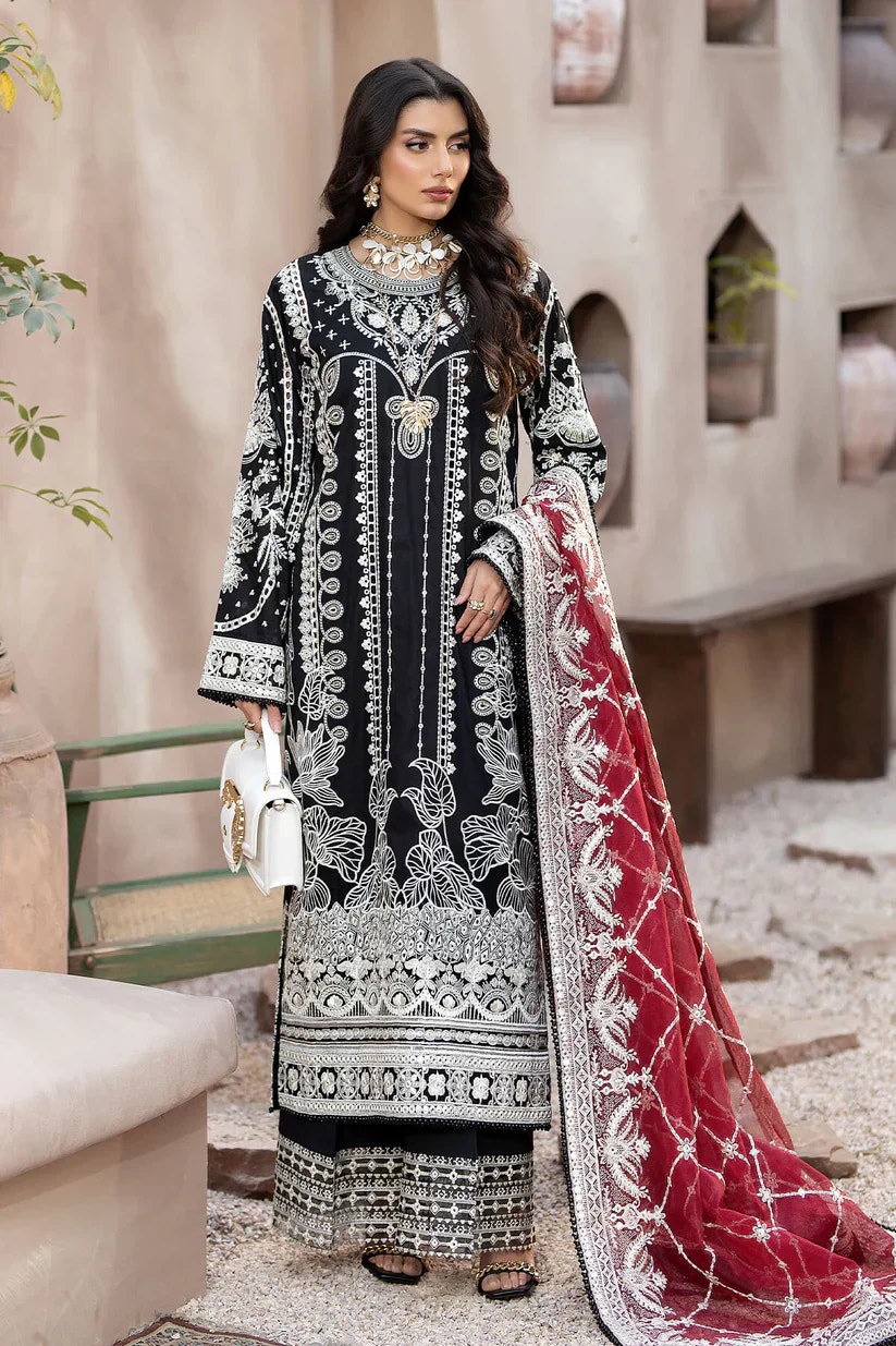 Imrozia Premium | Gulposh Luxury Lawn 24 | S.L 48 Aafia -  Imrozia Premium Luxury - Original Designer Dress - House of Maryam