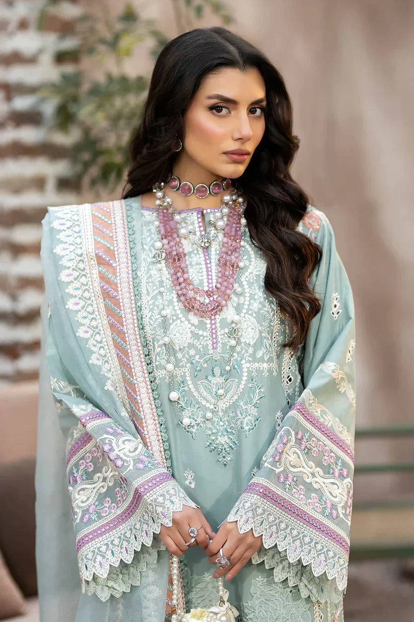 Imrozia Premium | Gulposh Luxury Lawn 24 | S.L 49 Mirha by Designer Imrozia Premium - House of Maryam - Pakistani Designer Ethnic Wear in {{ shop.shopifyCountryName }}