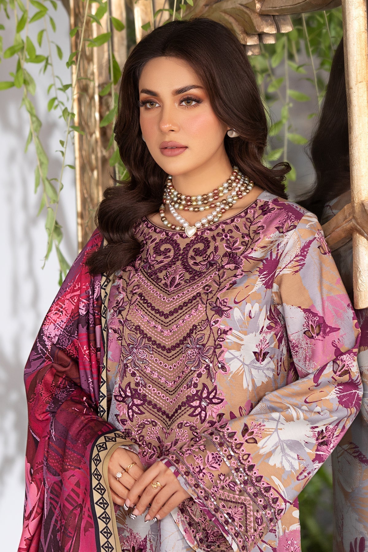 Imrozia Premium | Masakali Winter Pret | I.P-78 Abroo by Designer Imrozia Premium - House of Maryam - Pakistani Designer Ethnic Wear in {{ shop.shopifyCountryName }}