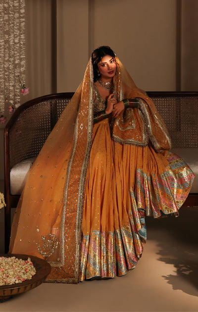 Maya | Dastaan Wedding Formals | HUSNA