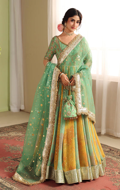 Maya | Dastaan Wedding Formals | HUSNARA