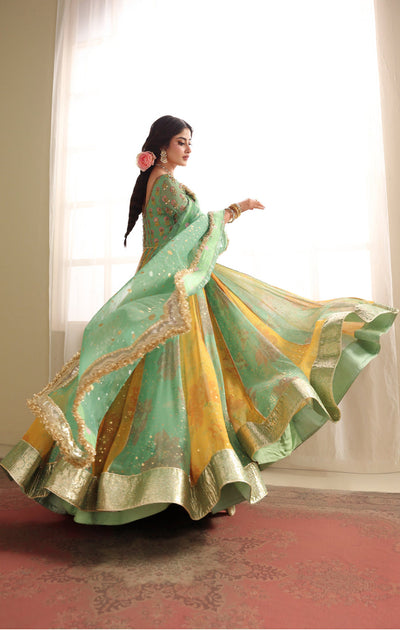 Maya | Dastaan Wedding Formals | HUSNARA