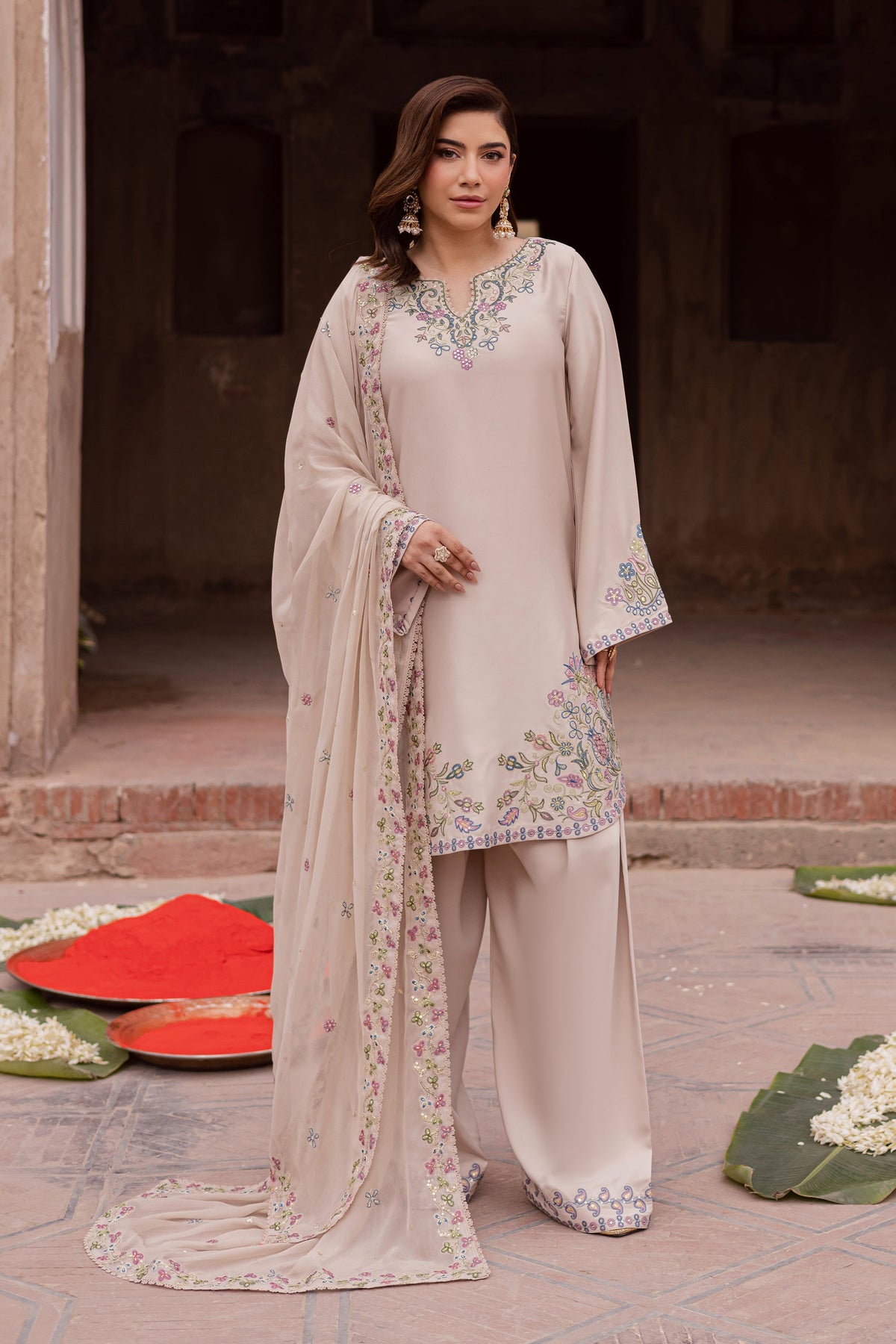 Batik | Gulmohar Festive Eid Edit 26' | Irina 3Pc, image 3