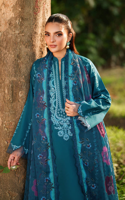 Asifa and Nabeel | Eden Cambric 25 | Iris Cloud ECU25-05 -  Asifa and Nabeel Ladies Clothes - Original Designer Dress - House of Maryam