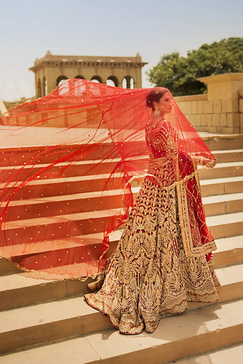 Erum Khan | Jahan Wedding 23 | Laila -  Erum Khan Bridal - Original Designer Dress - House of Maryam