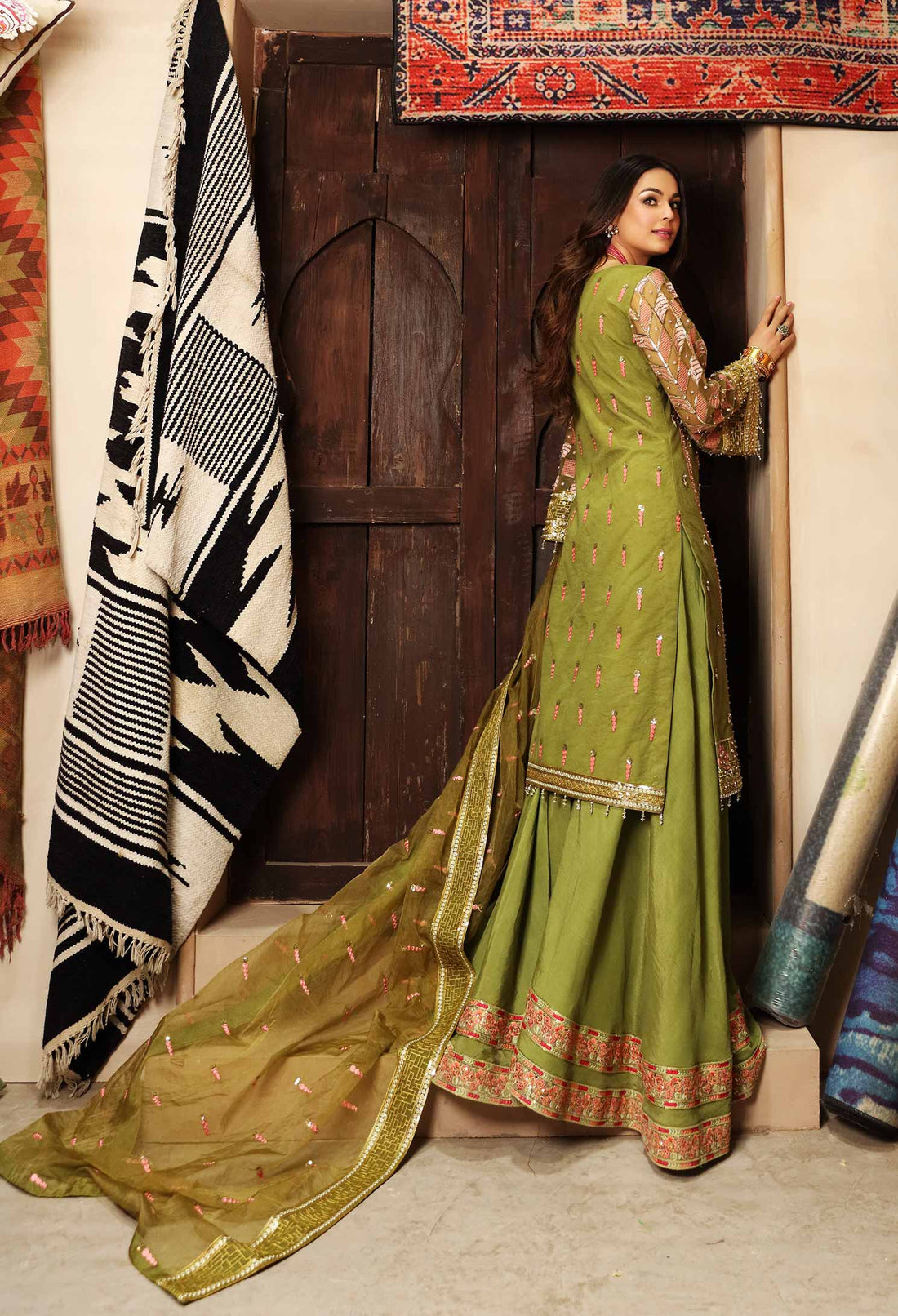 Waqas Shah | Ishq Naama | NEELAM by Designer Waqas Shah - House of Maryam - Pakistani Designer Ethnic Wear in {{ shop.shopifyCountryName }}