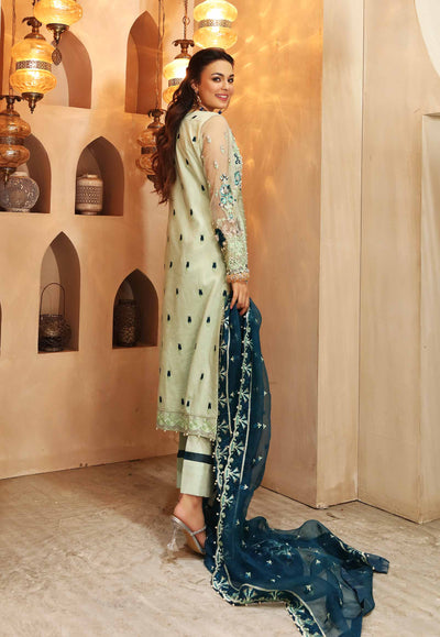 Waqas Shah | Ishq Naama | SAAVAN -  Waqas Shah Formal - Original Designer Dress - House of Maryam