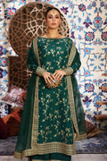 Waqas Shah | Ishq Naama | GREEN ROSE by Designer Waqas Shah - House of Maryam - Pakistani Designer Ethnic Wear in {{ shop.shopifyCountryName }}