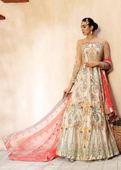Waqas Shah | Ishq Naama | FLORA -  Waqas Shah Formal - Original Designer Dress - House of Maryam
