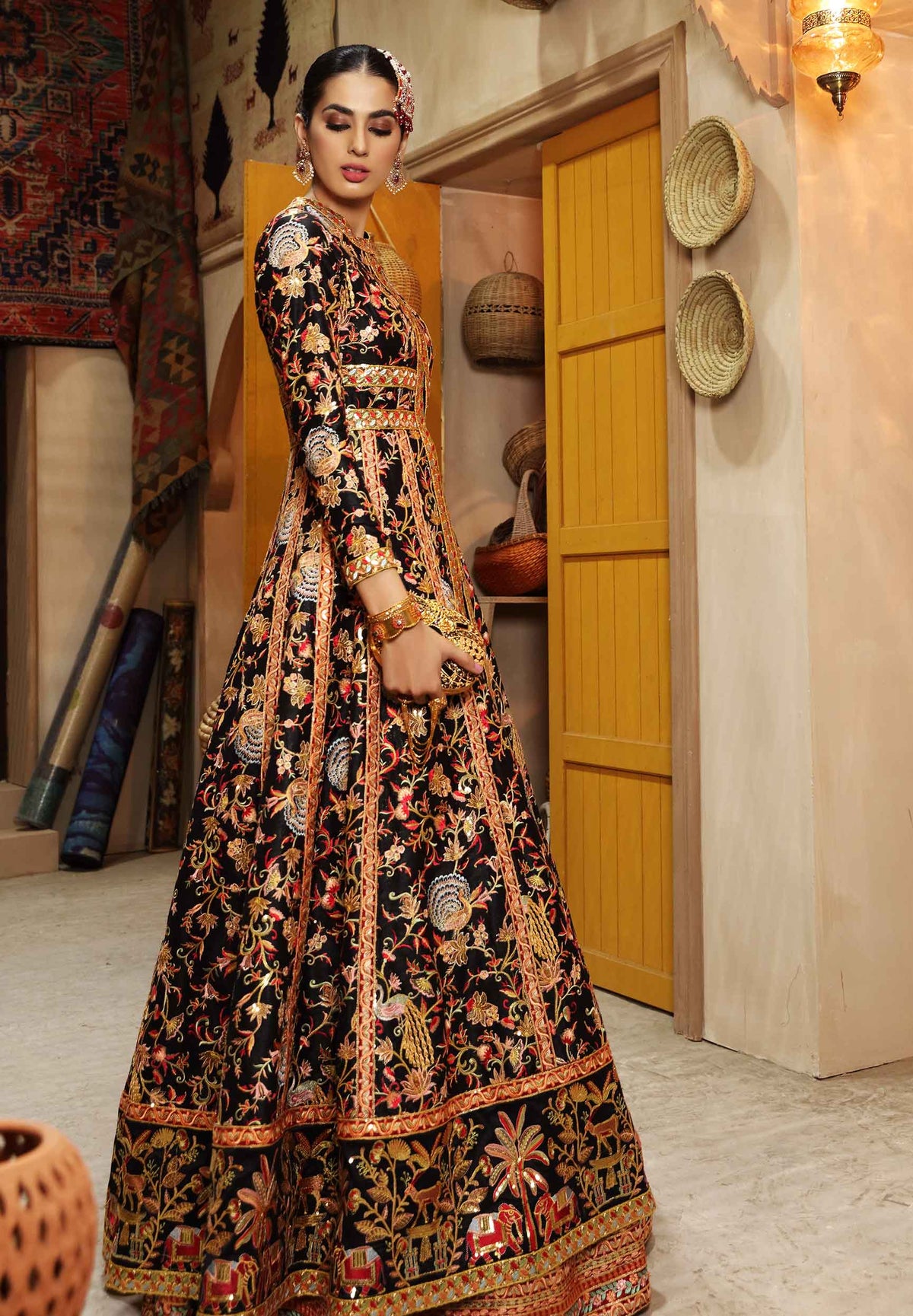 Waqas Shah | Ishq Naama | FAKHAR UN NISA -  Waqas Shah Formal - Original Designer Dress - House of Maryam