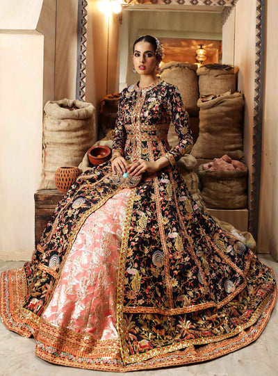 Waqas Shah | Ishq Naama | FAKHAR UN NISA -  Waqas Shah Formal - Original Designer Dress - House of Maryam