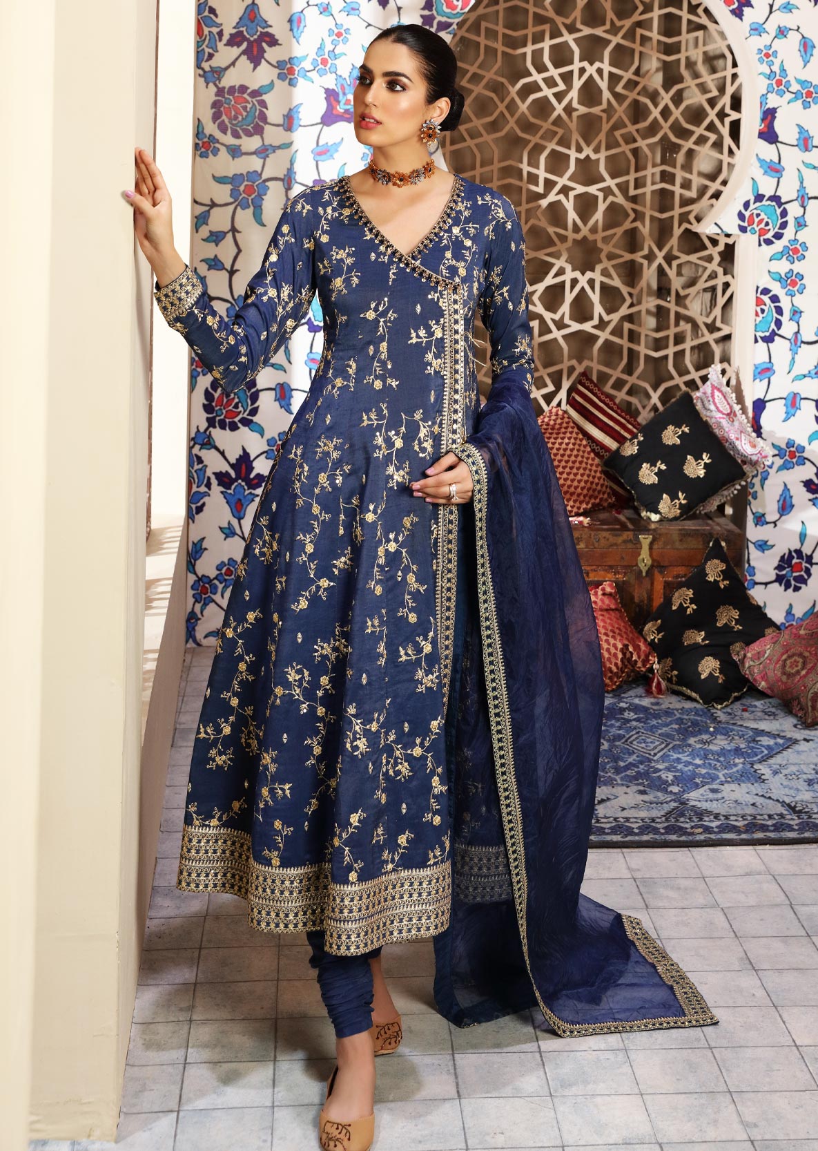 Waqas Shah | Ishq Naama | DUR-E-SHAHWAR -  Waqas Shah Formal - Original Designer Dress - House of Maryam
