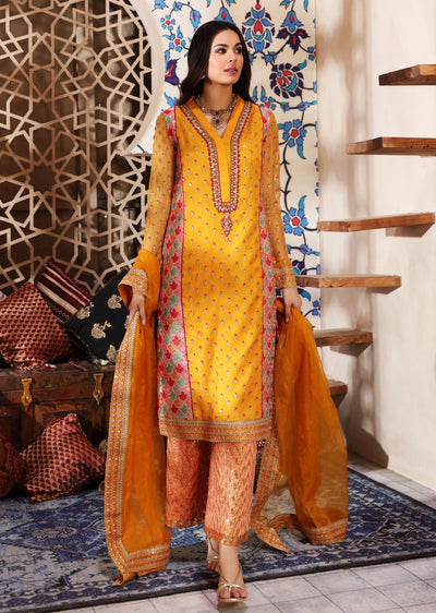 Waqas Shah | Ishq Naama | DIYA -  Waqas Shah Formal - Original Designer Dress - House of Maryam