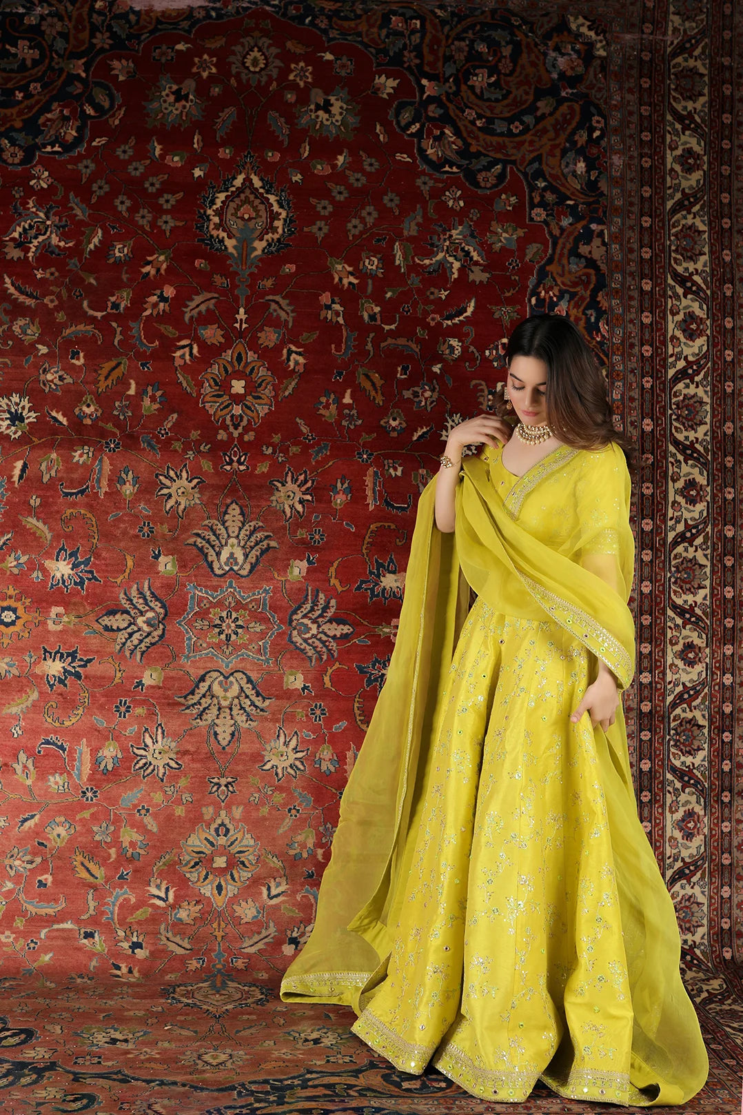 Waqas Shah | Ishq Naama | SHAHWAR -  Waqas Shah Formal - Original Designer Dress - House of Maryam