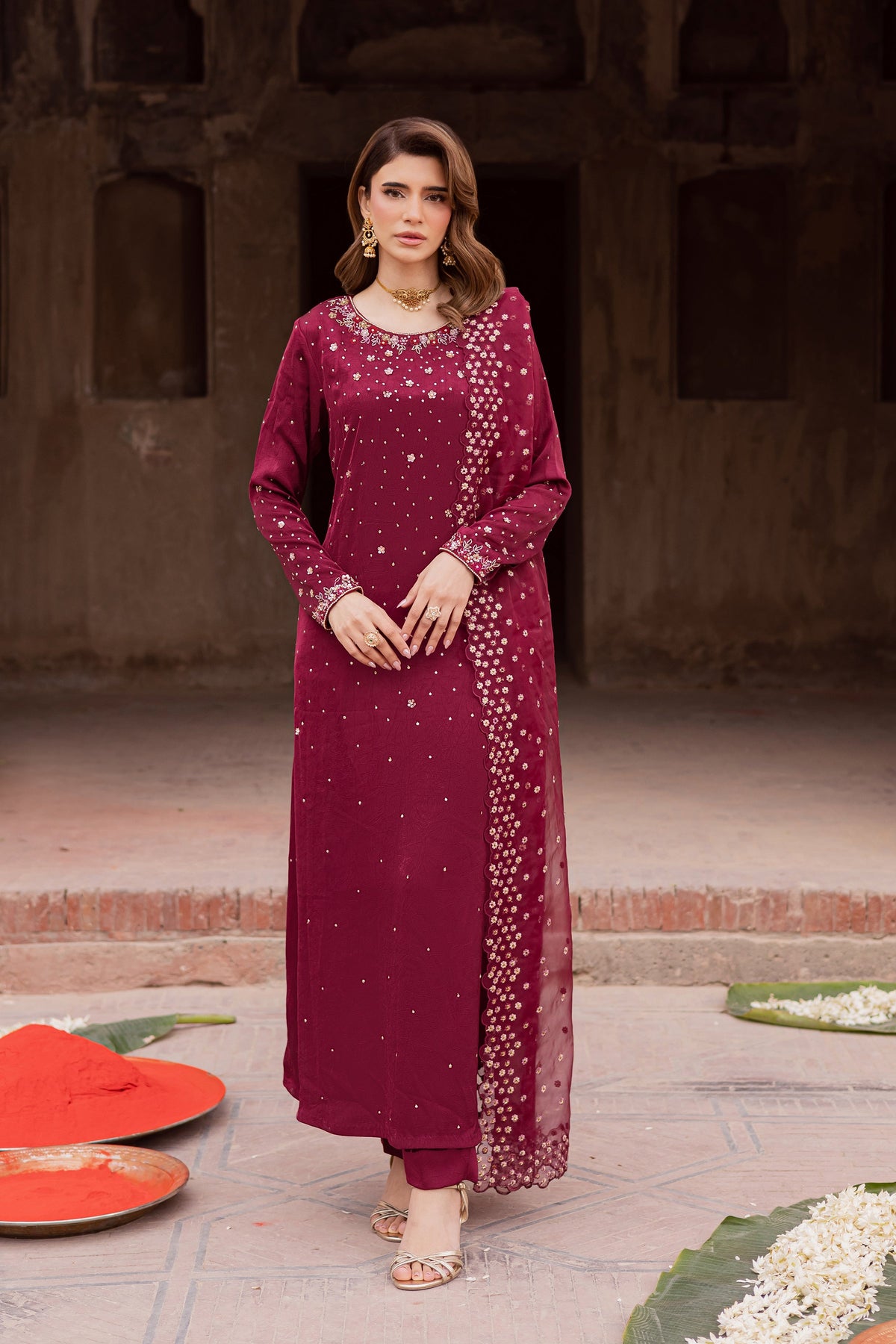 Batik | Gulmohar Festive Eid Edit 26' | Isleen 3Pc