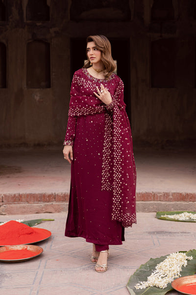 Batik | Gulmohar Festive Eid Edit 26' | Isleen 3Pc