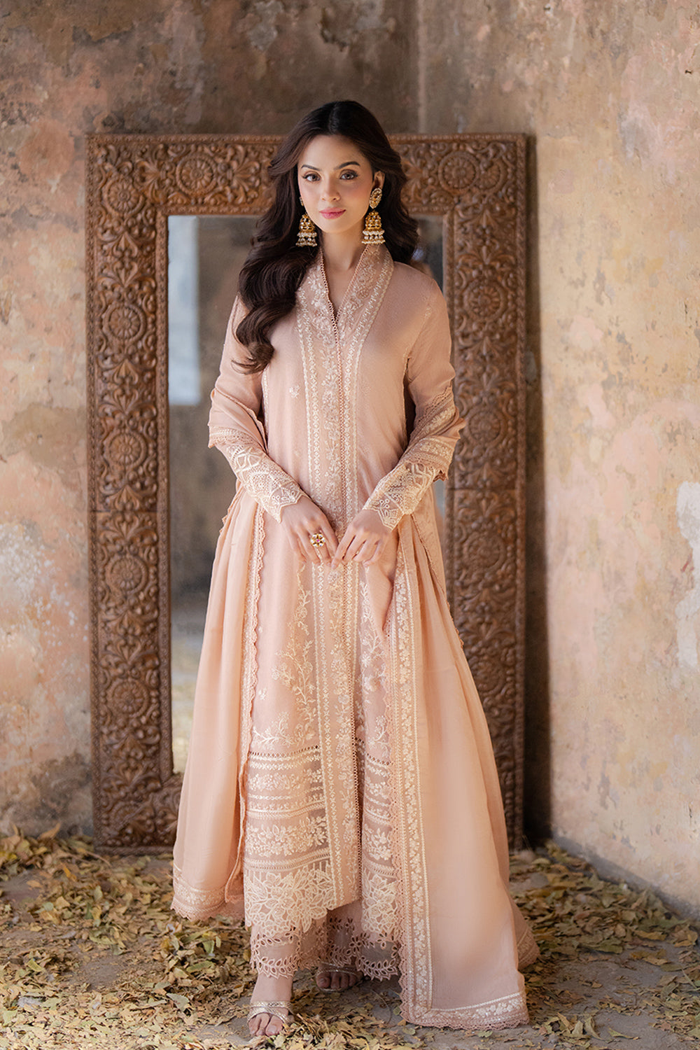 Azure | Ensembles Embroidered Formals | Ivory Whisper -  Azure Ladies Clothes - Original Designer Dress - House of Maryam