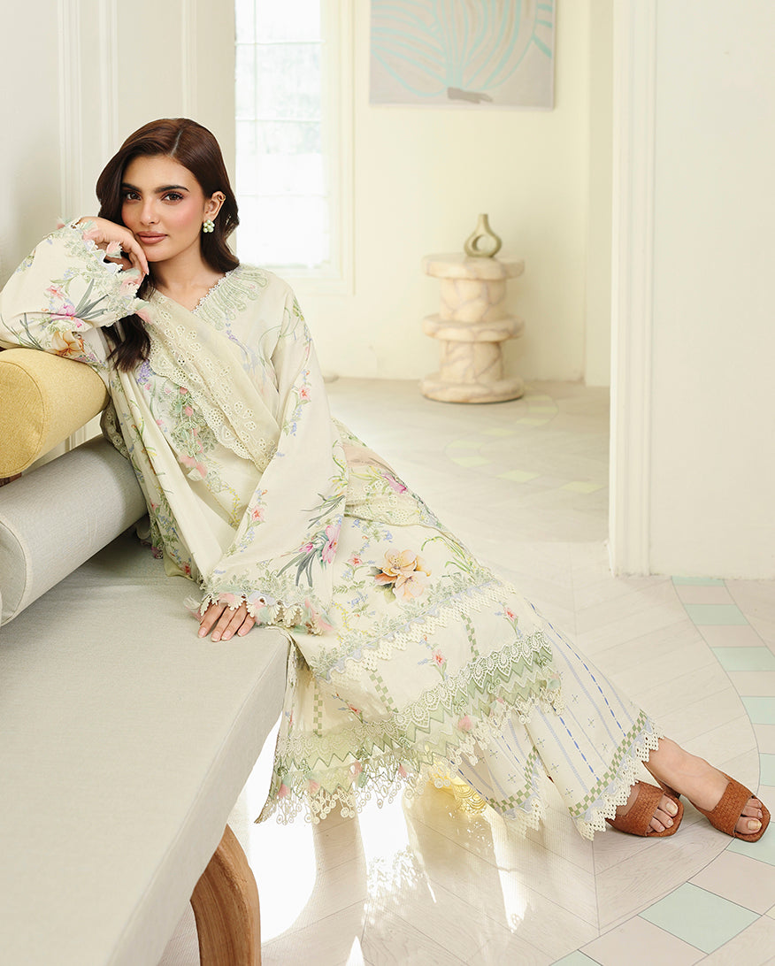 Roheenaz | Petals in Print | Ivory Sonata-4