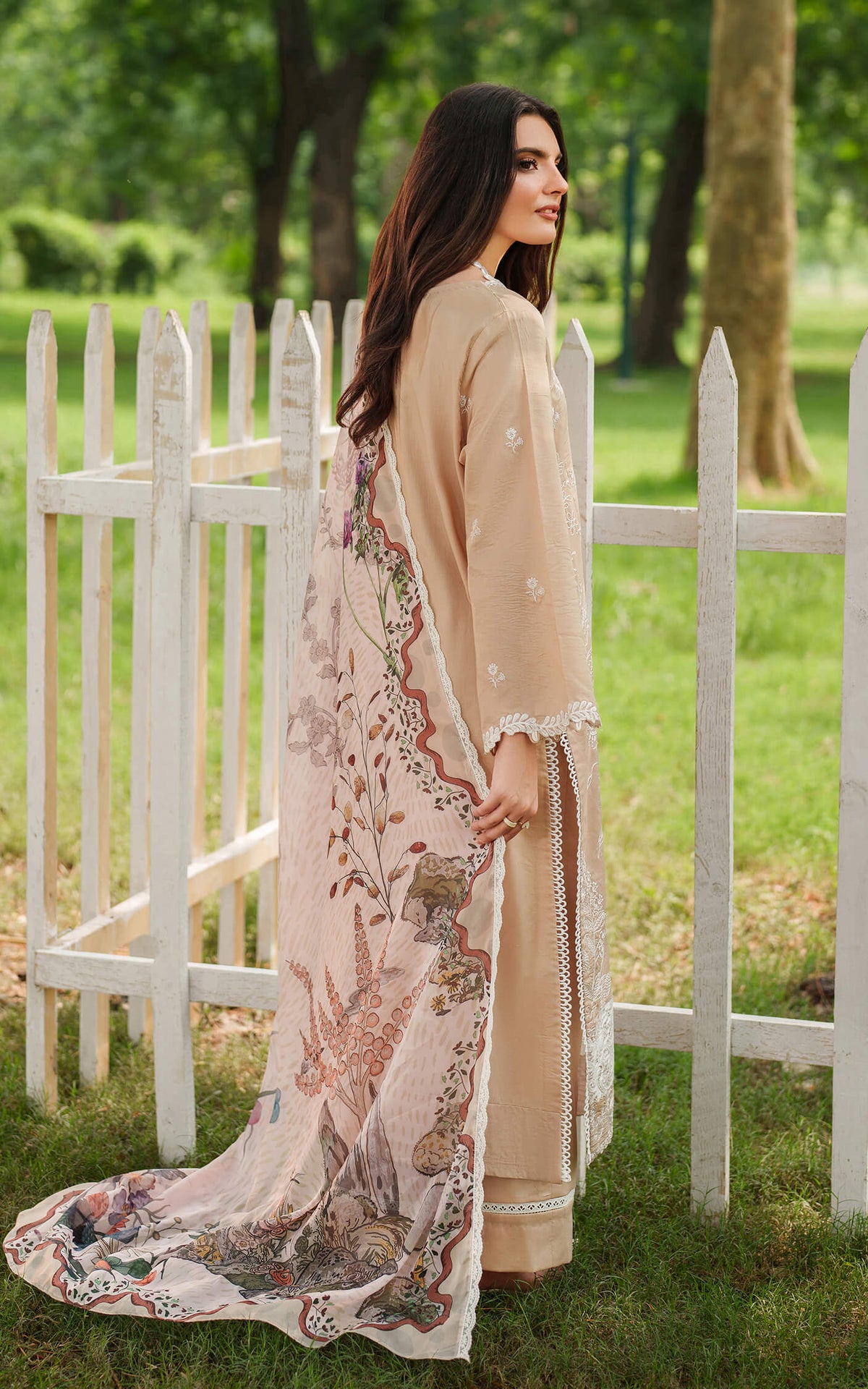 Asifa and Nabeel | Eden Cambric 25 | Ivory Haze ECU25-03 -  Asifa and Nabeel Ladies Clothes - Original Designer Dress - House of Maryam