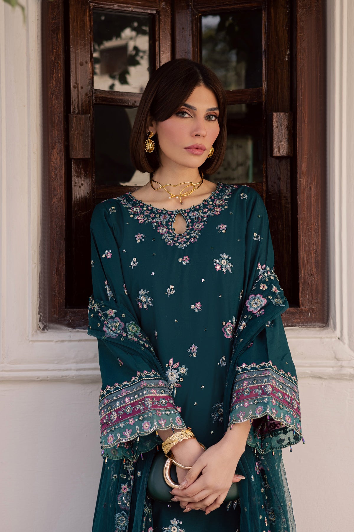 Batik | Feyre Luxury Lawn Eid Edit 26' | Ivy Bloom 3Pc-2