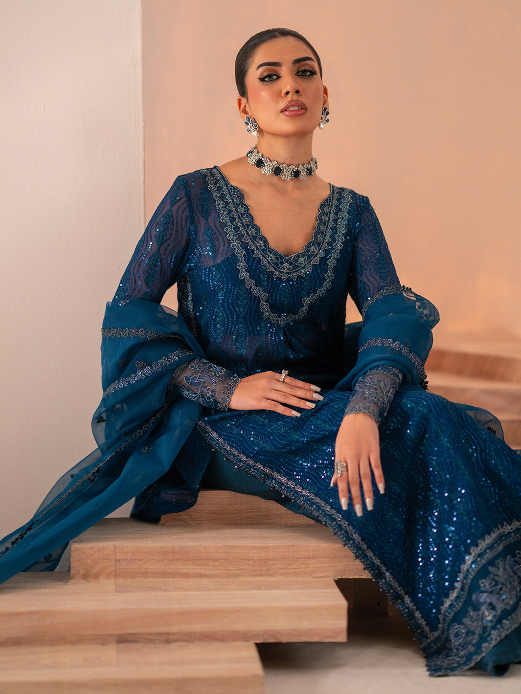 Izel | Stardust Luxury Collection | SLC-003-Nova -  Izel Ladies Clothes - Original Designer Dress - House of Maryam