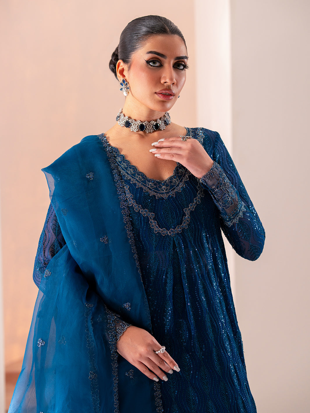 Izel | Stardust Luxury Collection | SLC-003-Nova by Designer Izel - House of Maryam - Pakistani Designer Ethnic Wear in {{ shop.shopifyCountryName }}