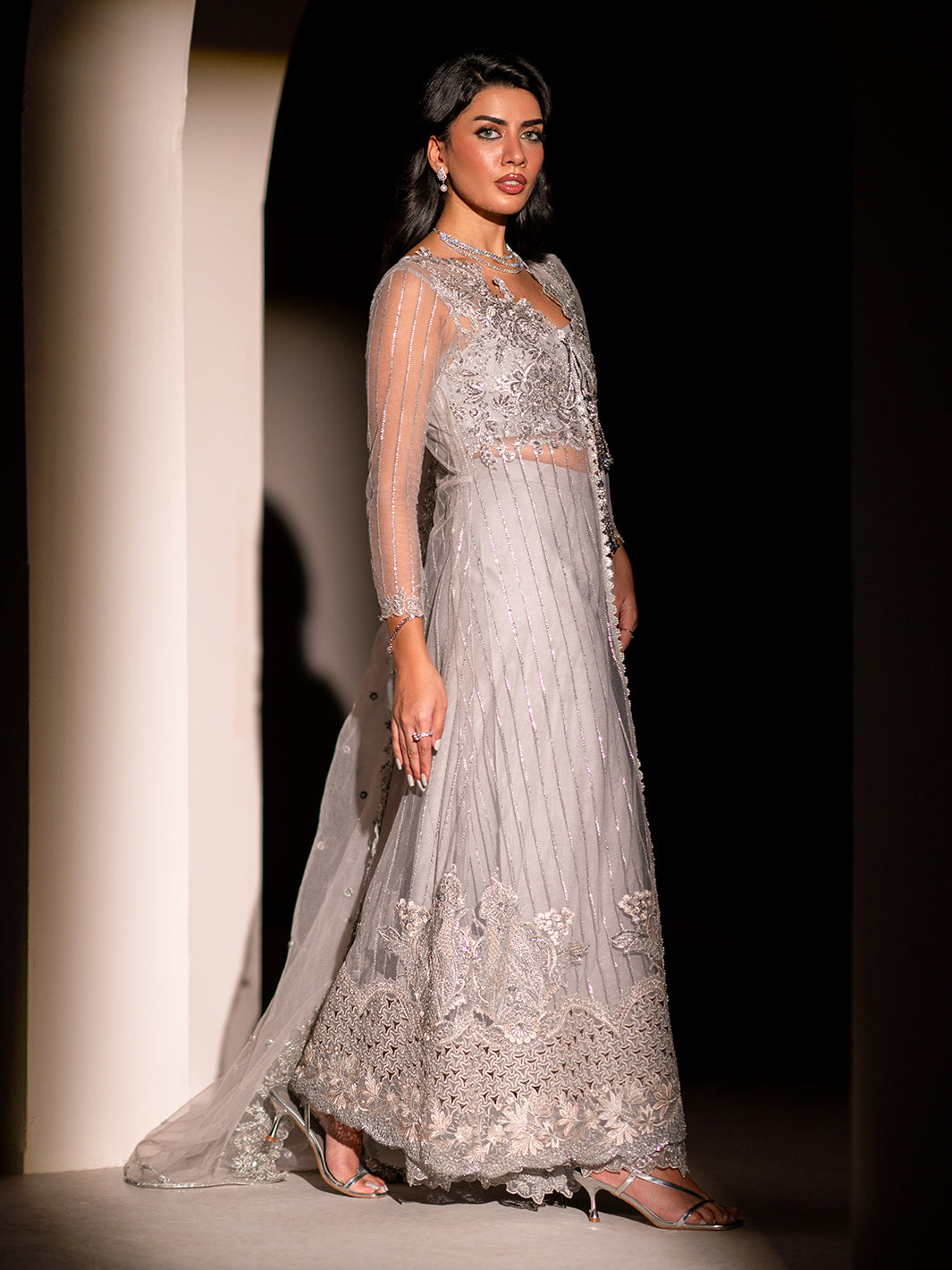 Izel | Stardust Luxury Collection | SLC-005-Aura -  Izel Ladies Clothes - Original Designer Dress - House of Maryam
