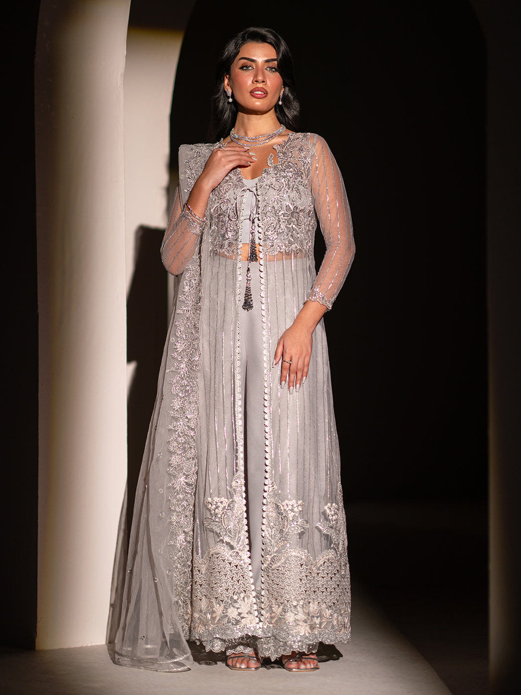 Izel | Stardust Luxury Collection | SLC-005-Aura -  Izel Ladies Clothes - Original Designer Dress - House of Maryam