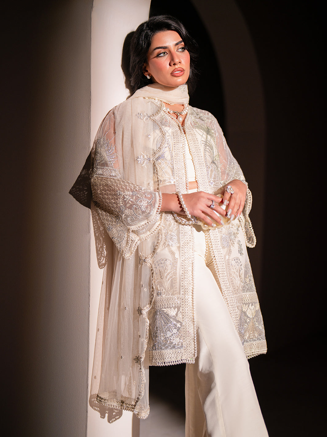 Izel | Stardust Luxury Collection | SLC-011-Cove by Designer Izel - House of Maryam - Pakistani Designer Ethnic Wear in {{ shop.shopifyCountryName }}