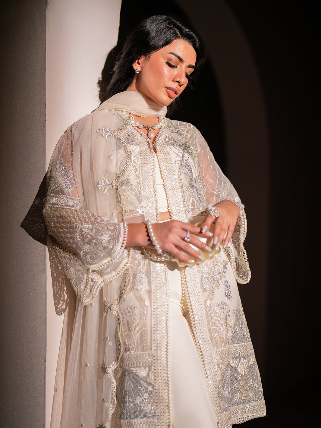 Izel | Stardust Luxury Collection | SLC-011-Cove by Designer Izel - House of Maryam - Pakistani Designer Ethnic Wear in {{ shop.shopifyCountryName }}