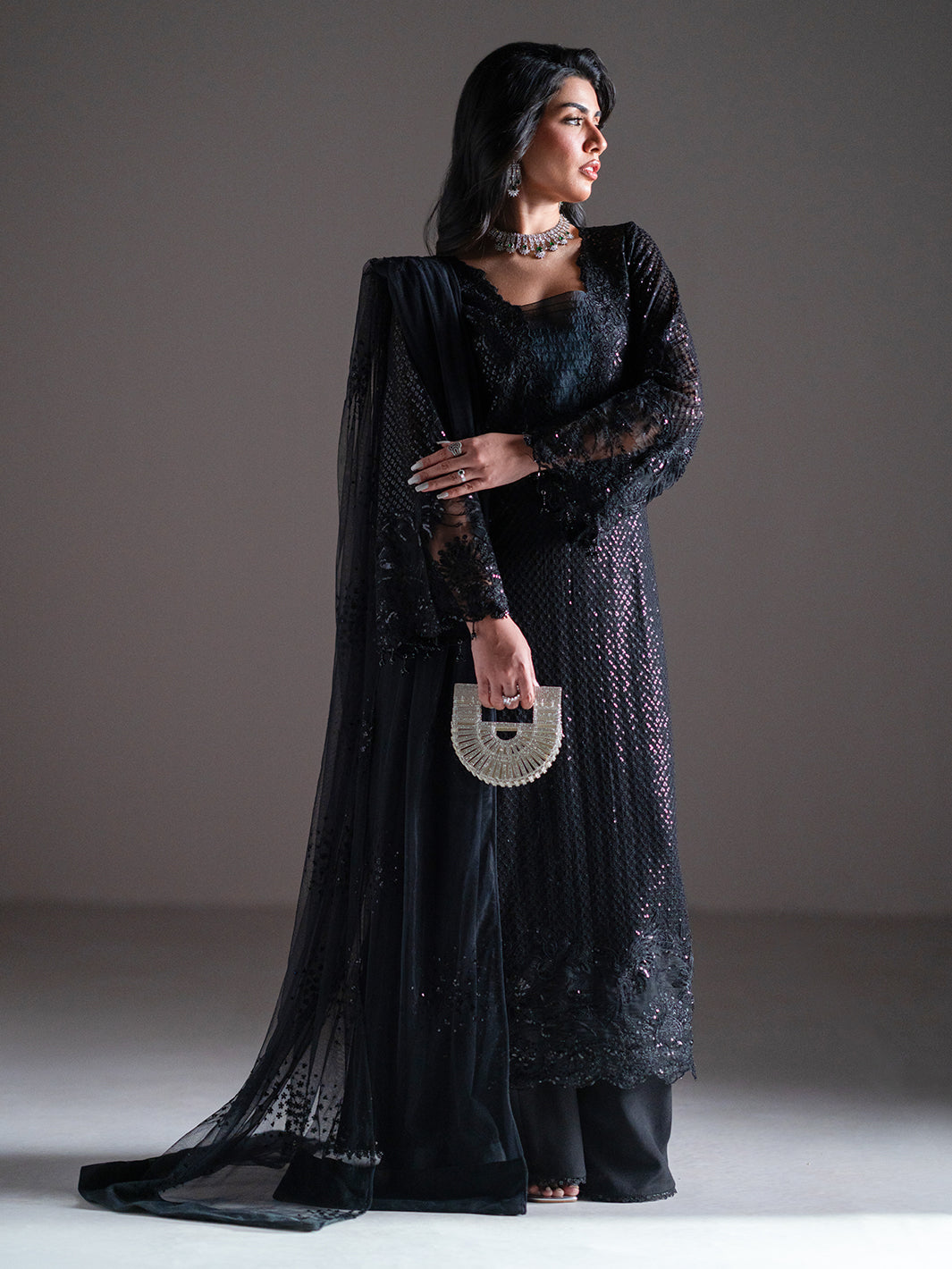 Izel | Stardust Luxury Collection | SLC-014-Zelie -  Izel Ladies Clothes - Original Designer Dress - House of Maryam