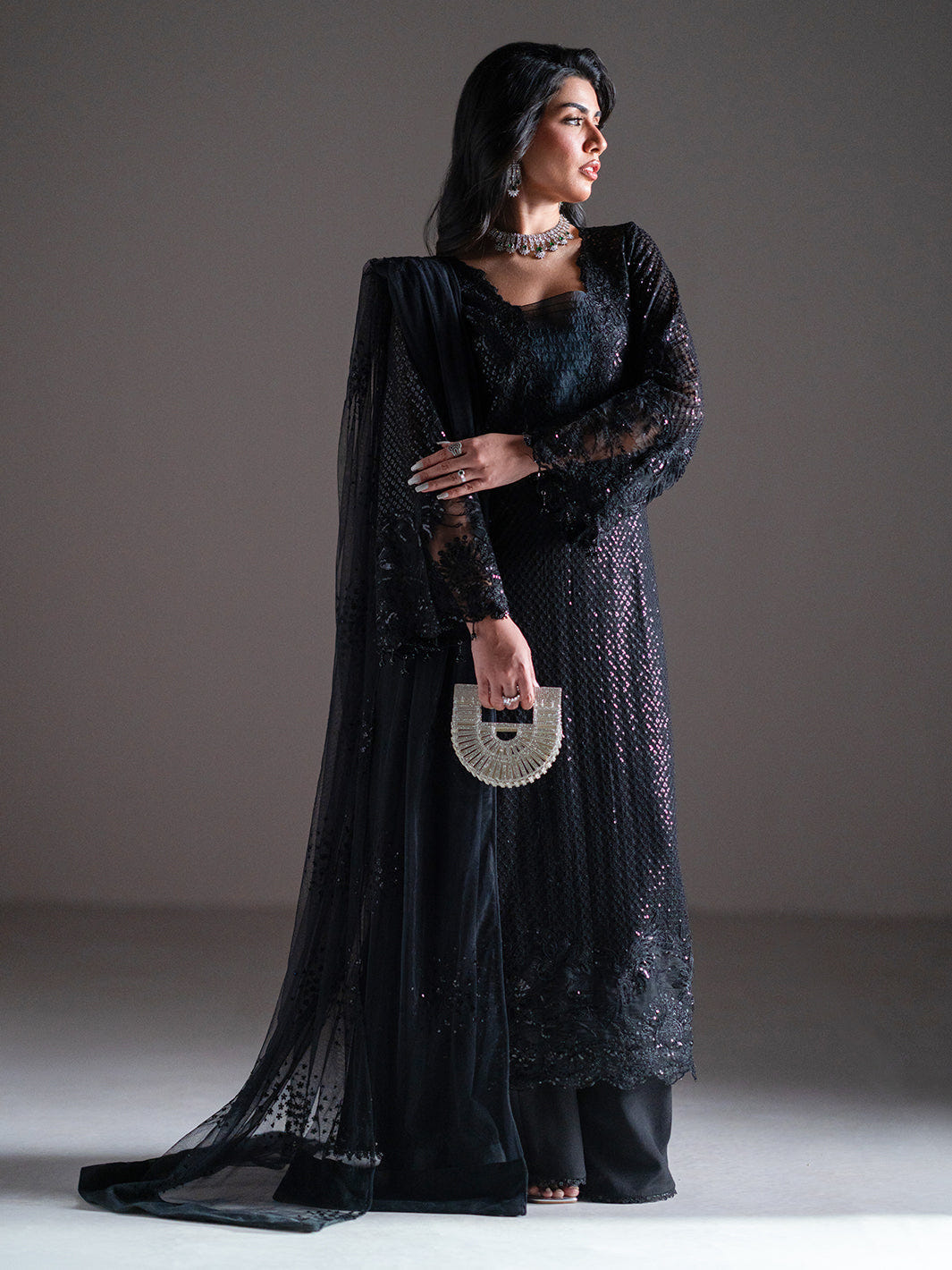 Izel | Stardust Luxury Collection | SLC-014-Zelie -  Izel Ladies Clothes - Original Designer Dress - House of Maryam