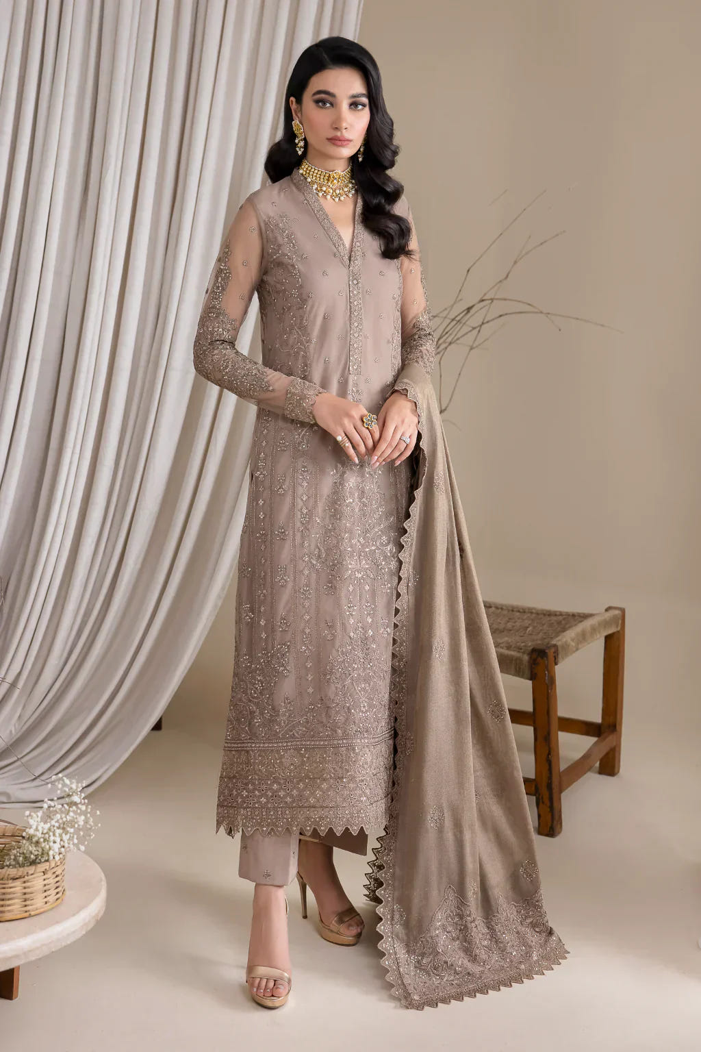 Iznik | Chinnon Chiffon | CC-30 VANESSA -  Iznik Formal - Original Designer Dress - House of Maryam