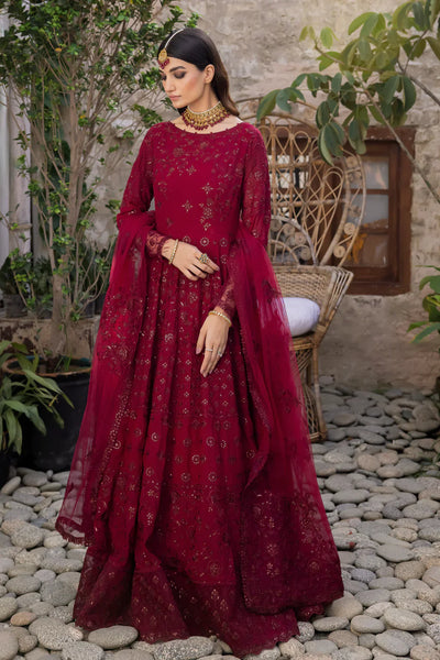 Iznik | Chinnon Chiffon | CC-29 ROSALIE -  Iznik Formal - Original Designer Dress - House of Maryam