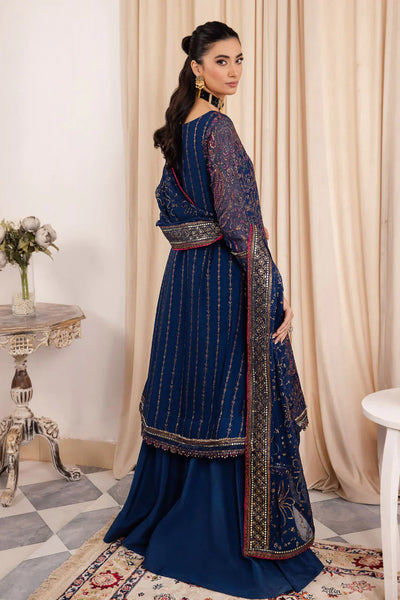 Iznik | Chinnon Chiffon | CC-34 ASHAH -  Iznik Formal - Original Designer Dress - House of Maryam