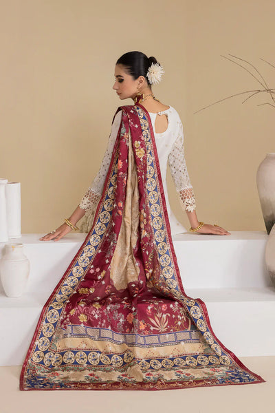 Iznik | Chinnon Chiffon | CC-24 BIANCA -  Iznik Formal - Original Designer Dress - House of Maryam