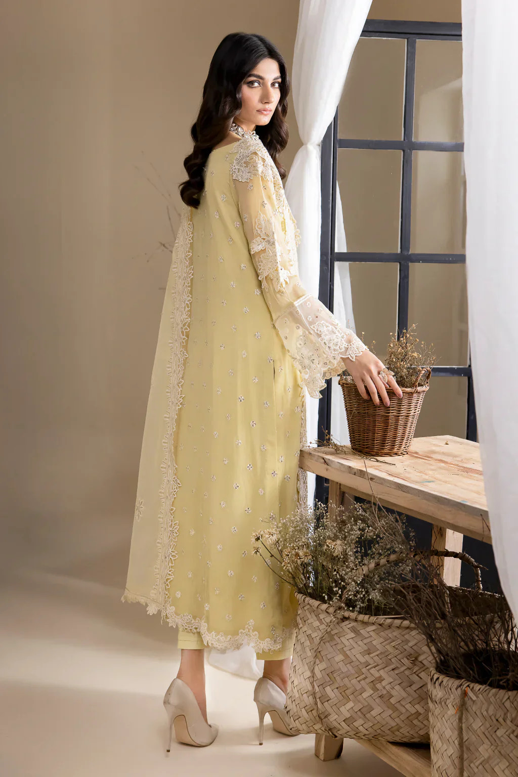 Iznik | Chinnon Chiffon | CC-23 DELILAH -  Iznik Formal - Original Designer Dress - House of Maryam