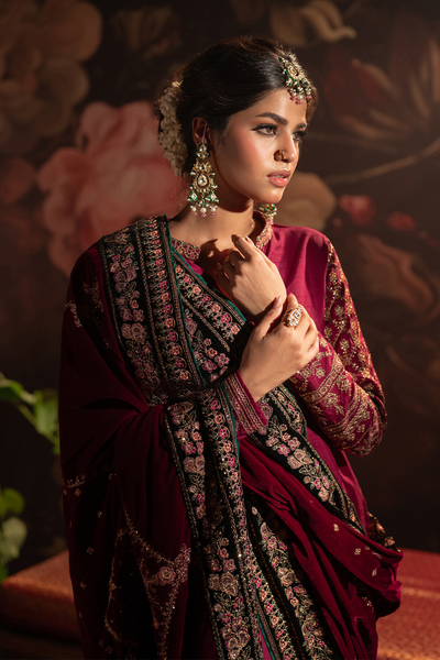 Iznik | Exclusive Velvet | IV-42 -  Iznik Ladies Clothes - Original Designer Dress - House of Maryam