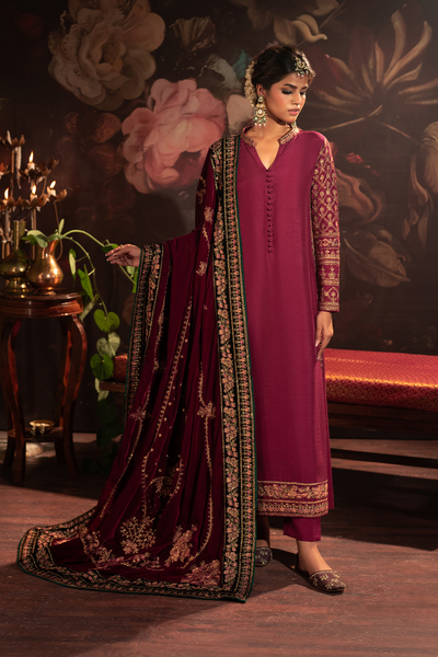 Iznik | Exclusive Velvet | IV-42 -  Iznik Ladies Clothes - Original Designer Dress - House of Maryam