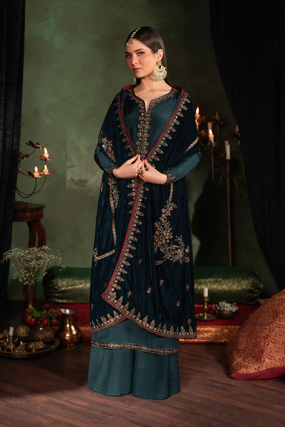 Iznik | Exclusive Velvet | IV-50 -  Iznik Ladies Clothes - Original Designer Dress - House of Maryam
