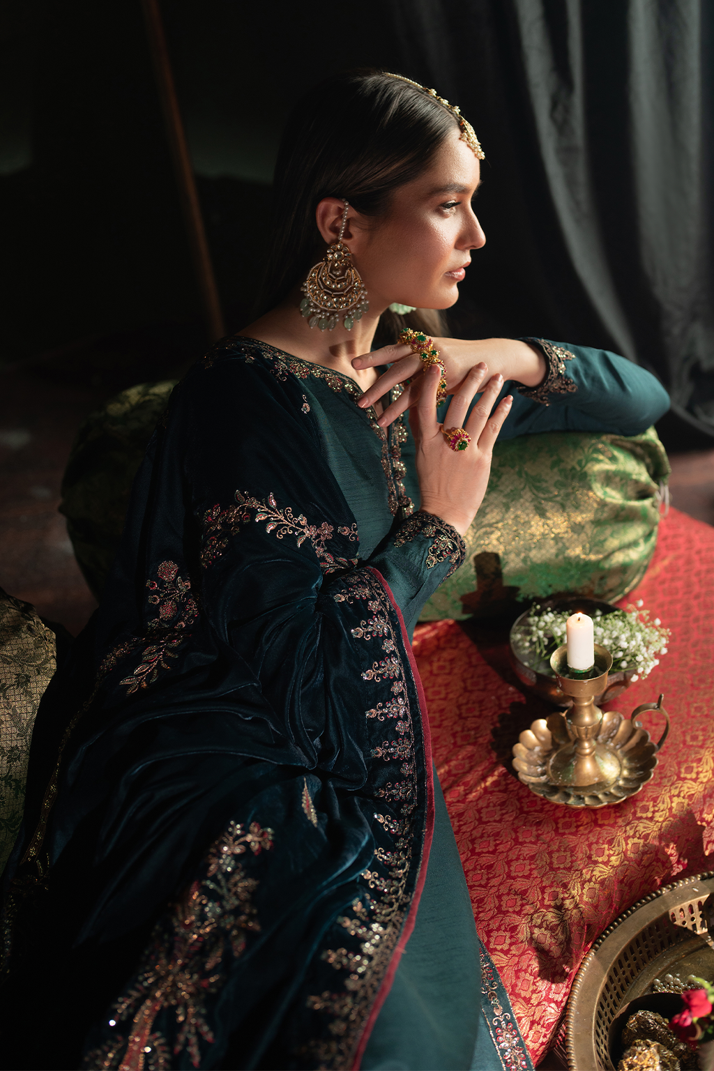 Iznik | Exclusive Velvet | IV-50 by Designer Iznik - House of Maryam - Pakistani Designer Ethnic Wear in {{ shop.shopifyCountryName }}