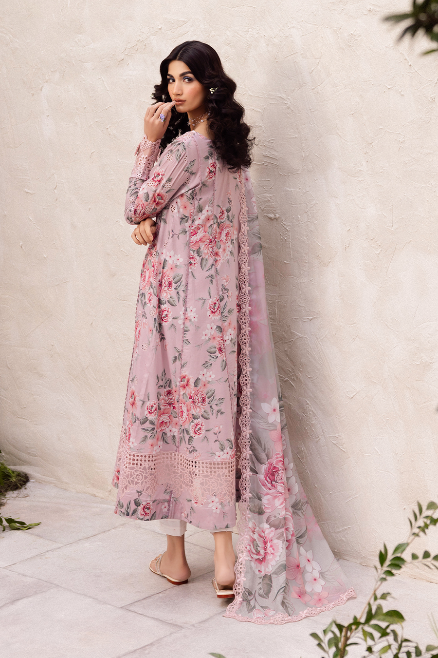 Iznik | Dahlia Embroidered Lawn | DL-09