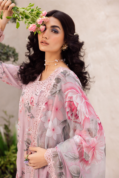 Iznik | Dahlia Embroidered Lawn | DL-09 -  Iznik Luxury - Original Designer Dress - House of Maryam